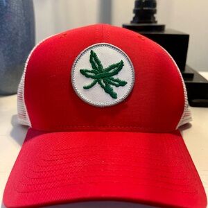 Nike Classic Red Ohio State Buckeye Trucker Cap